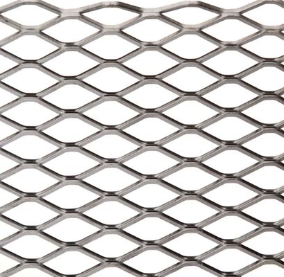 Stainless Steel Galvanized Expanded Metal Mesh Sheet with Diamond Shaped Openings for Versatile Applications