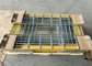 Стальные гратинг проступи лестницы Т6 с желтой противоскользительной обнюхивая низкоуглеродистой сталью поставщик