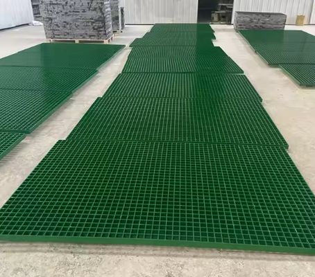 38X38X38 GRP FRP Grating Walkway Pigeon Floor Fiberglass Plastic Grid Fiberglass Mesh Grating