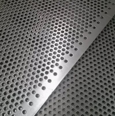 304 316 Stainless Steel Perforated Round Hole Mesh Sheet Punching Metal Mesh