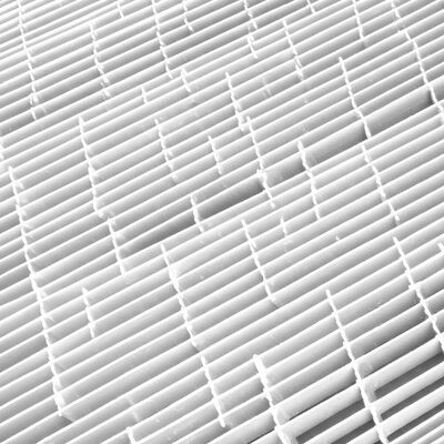 Решетчатый настил из оцинкованной стали горячего цинкования с квадратной решеткой и материалом Q235 для ступеней лестниц