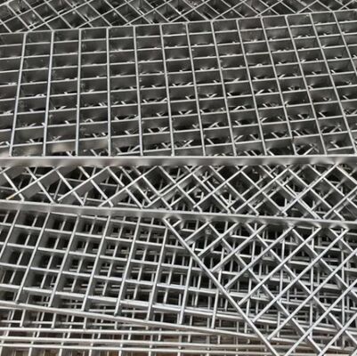 Hot Dipped Galvanized Steel Grating Drain Covers with Angle Bearing Edge and Customizable Sizes